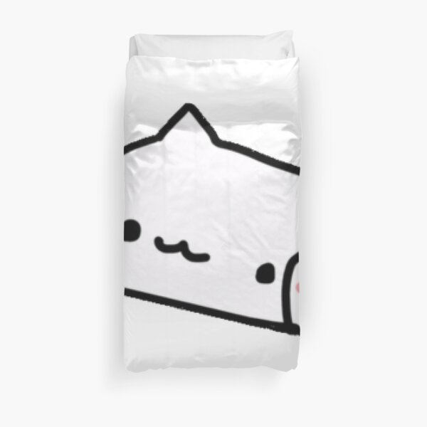 Bongo Cat Duvet Covers Redbubble - bongo cat bag roblox png