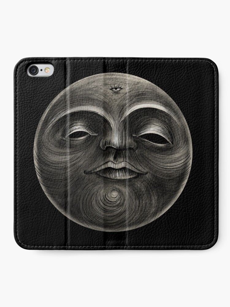 Alternate view of Voodoo moon iPhone Wallet