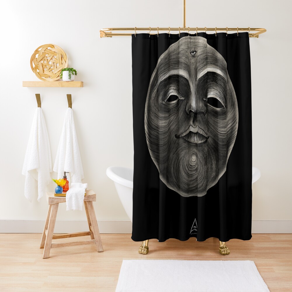 Voodoo moon Shower Curtain