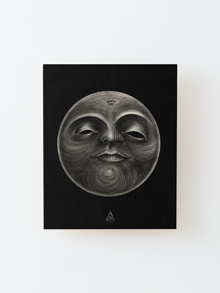 Alternate view of Voodoo moon Mounted Print