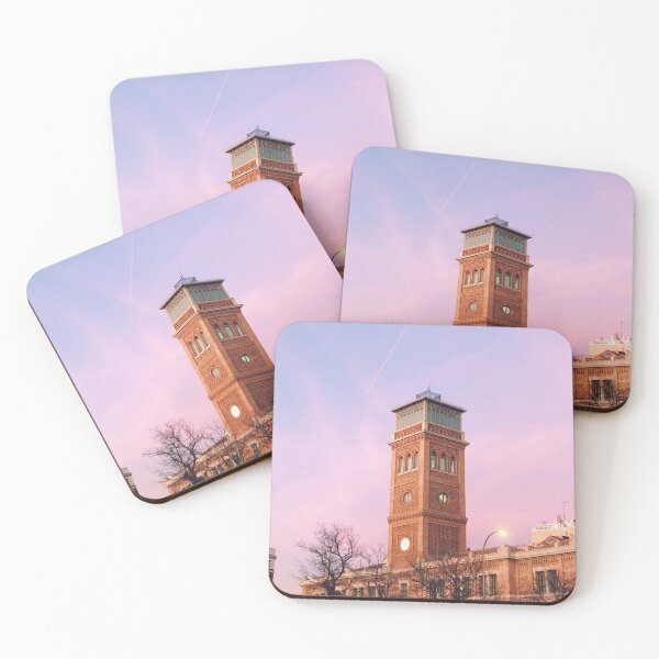 Item preview, Orange Tower with Pink Sunset designed and sold by camronmorrissey.