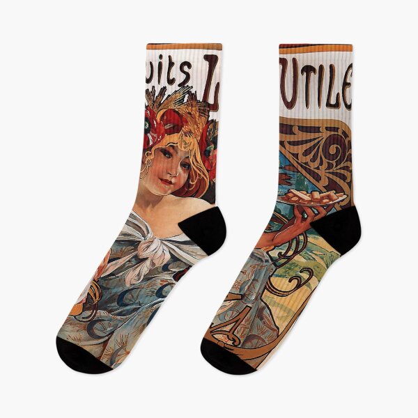 Item preview, Biscuits Lefevre Utile - Alphonse Mucha - 1896 designed and sold by CJET.