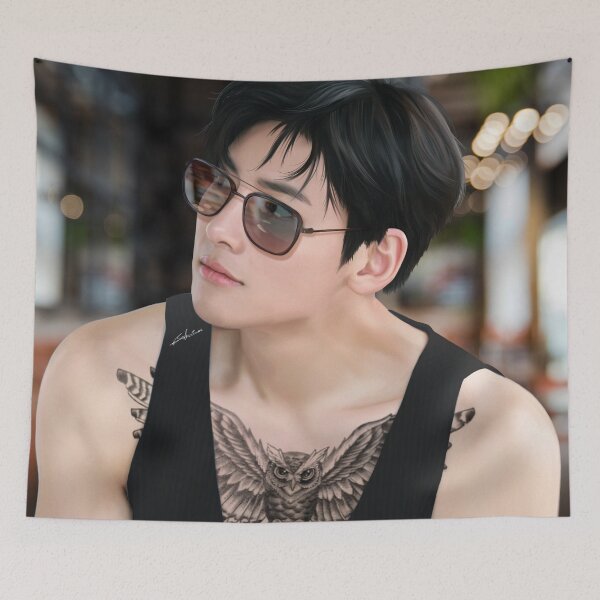 Artikelvorschau, Biker Ji Chang Wook entworfen und verkauft von Kryptonite-Arts.
