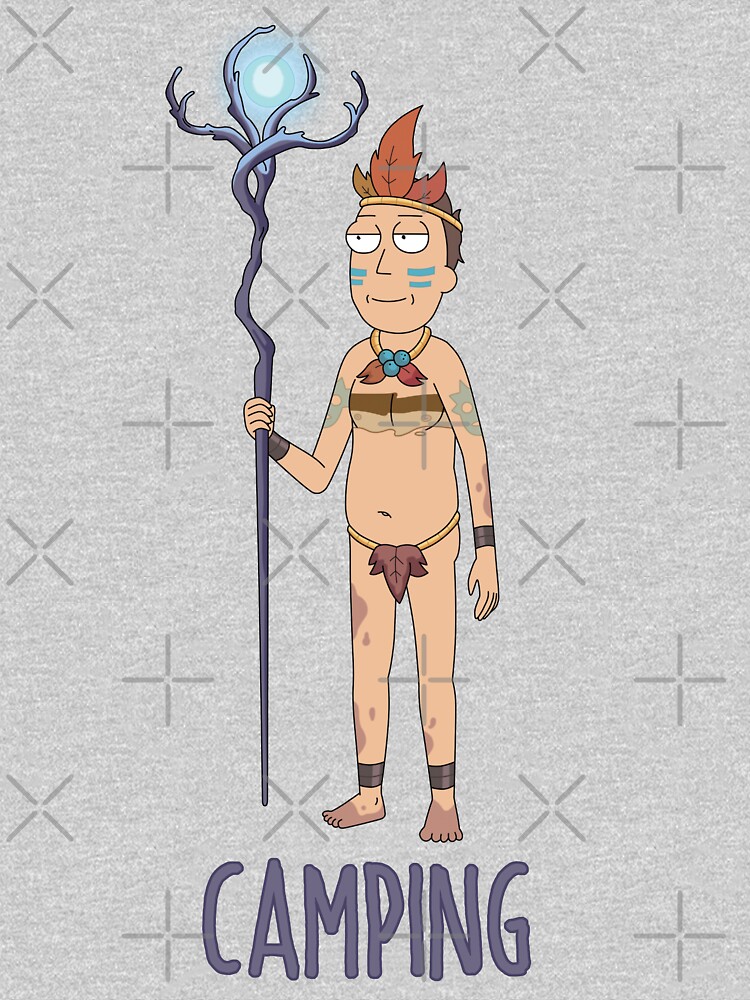Rick and Morty - Camping by PonchTheOwl