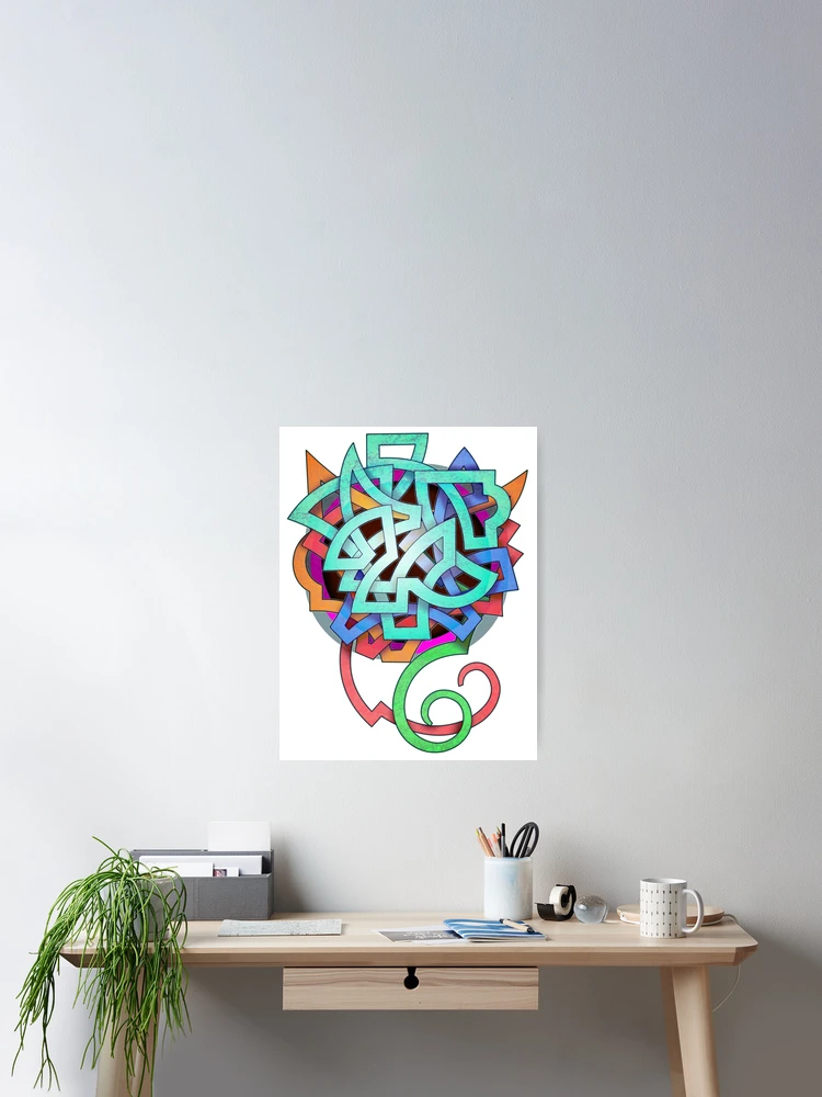 Thumbnail 2 of 3, Poster, Math node designed and sold by VHSUFO.