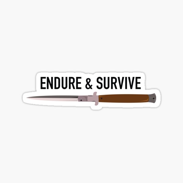 Item preview, Endure & Survive designed and sold by deedlegeuse.