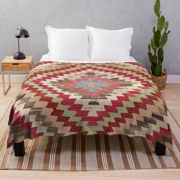 Artikelvorschau, Baklava Chevron Star // Authentisches buntes hellrosa grünes blaues Akzentmuster des 18. Jahrhunderts entworfen und verkauft von vintagepatterns.