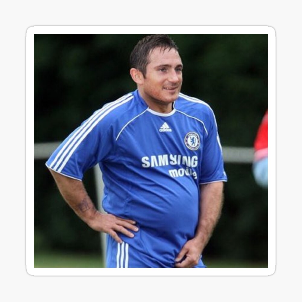 Fat Frank Lampard Pin By Englandismycity Redbubble