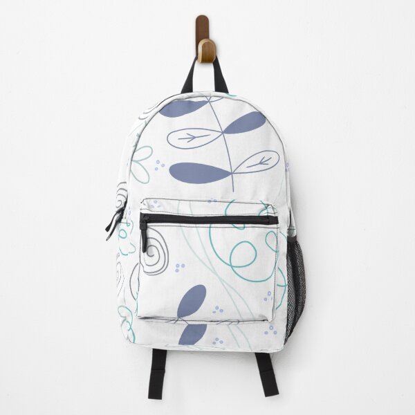 Item preview, Floral Pattern in hues of blue designed and sold by dariellene.