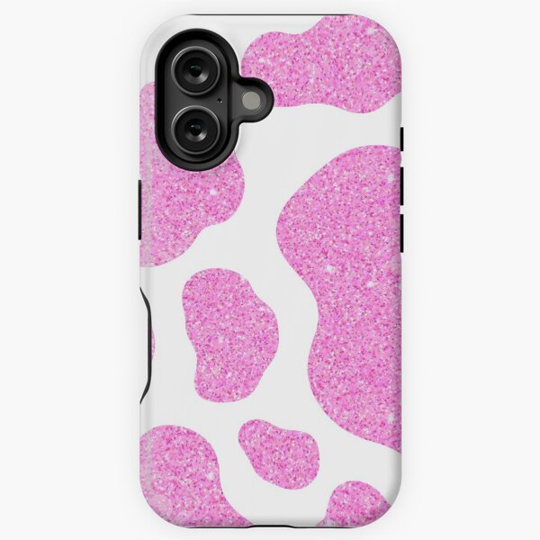 Vista previa del artículo con la obra «Estampado de vaca con purpurina rosa», diseñado y vendido por alyssaferreiraa.