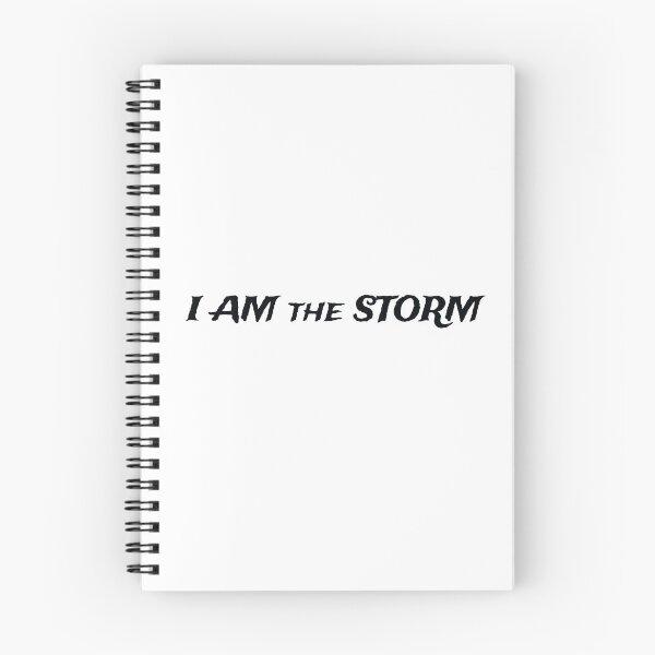 Item preview, I AM THE STORM sticker designed and sold by okmcmahon.