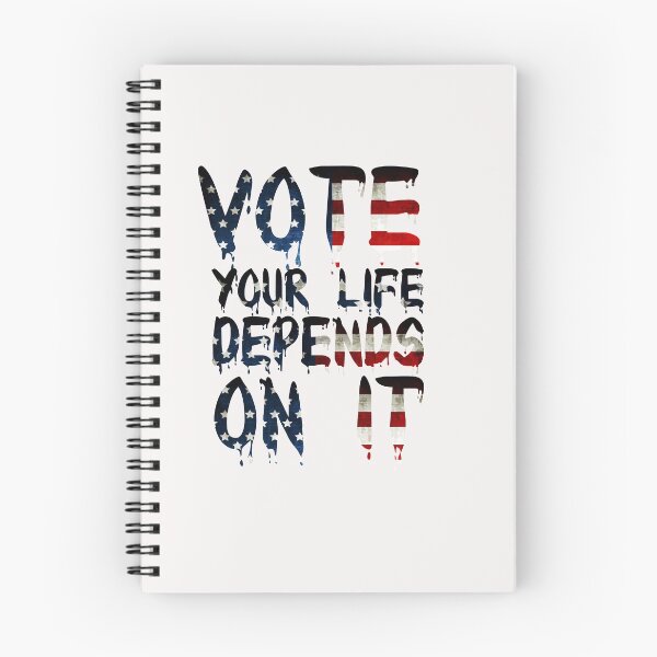 Item preview, american flag vote your life depends on it  designed and sold by Hannah  Pillic.