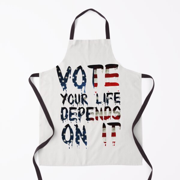 Item preview, american flag vote your life depends on it  designed and sold by Hannah  Pillic.