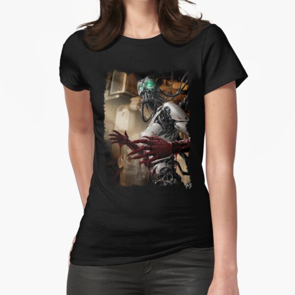 Cyberpunk 055 Fitted T-Shirt