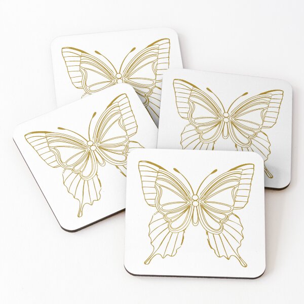 Item preview, It's Okay to Not Be Okay - Butterfly Pin (White) designed and sold by kdramastan.