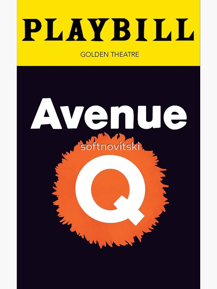 Avenue Q Poster