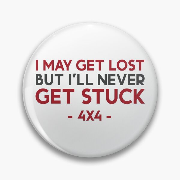 Item preview, I May Get Lost, 4X4 designed and sold by AndrewY.