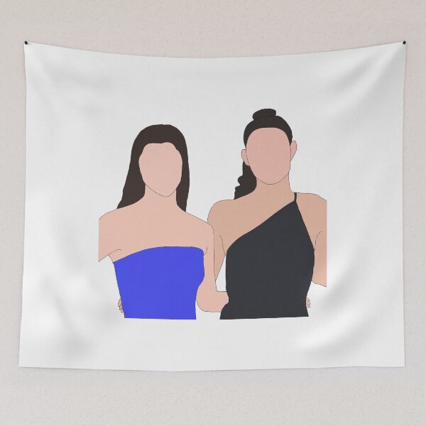 Item preview, The d'amelio sisters minimalist designed and sold by graphic haven.