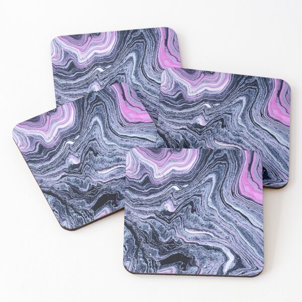 Item preview, Pink and Black Agate designed and sold by jennyberling.