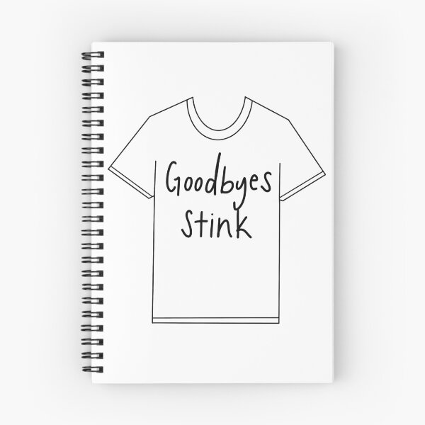 Item preview, T-shirt idea goodbyes stink designed and sold by Mireya Cortez.