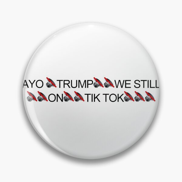 Item preview, trump tiktok banned  designed and sold by aspolaris17.