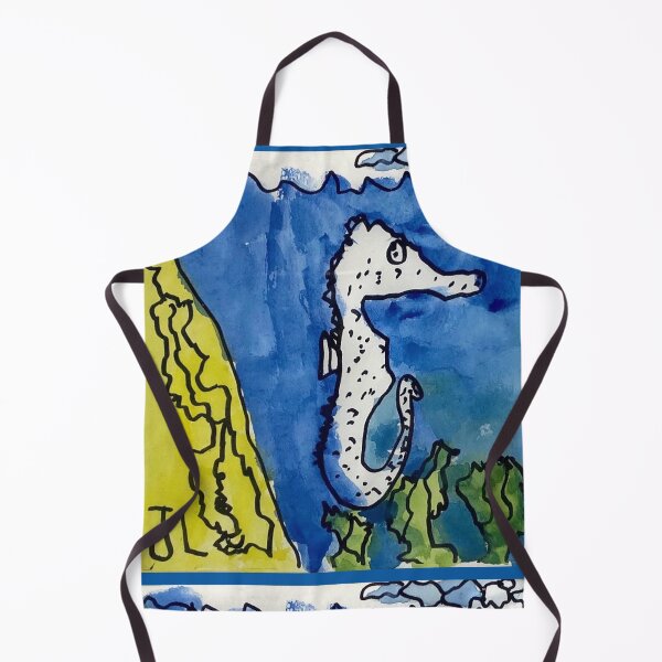 Item preview, 'Seahorses need water too' by Jude Limberiou 6 years old Australia designed and sold by WaterProject.
