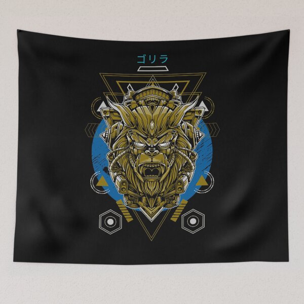 Item preview, Golden Gorilla / Urban Streetwear / Monkey designed and sold by RedBoyShop.