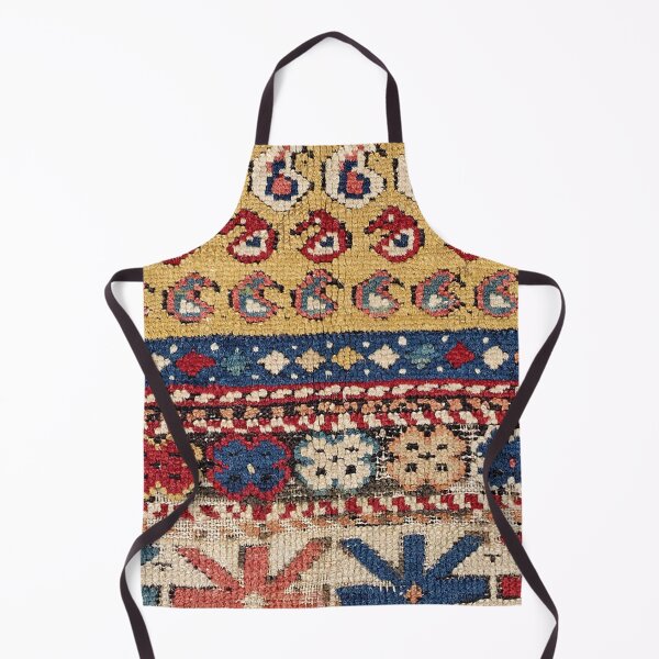Item preview, Blue Diamond Band // 19th Century Colorful Ornate Accent Pattern designed and sold by vintagepatterns.