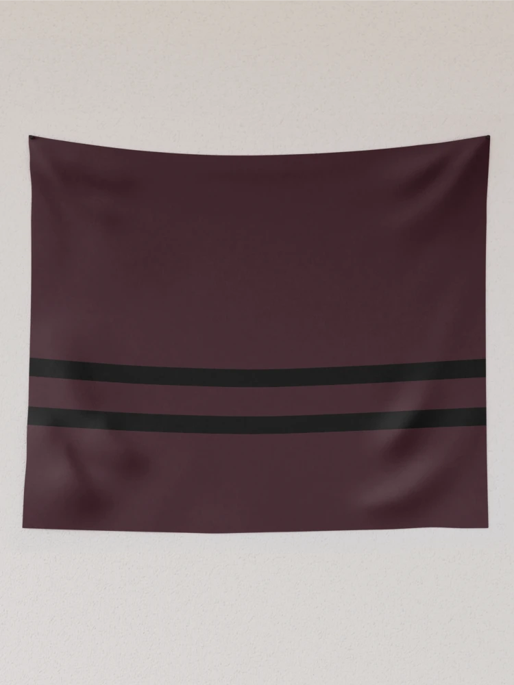 Thumbnail 2 of 3, Tapestry, Simple Berry Color Line Design designed and sold by aurielphoenix.
