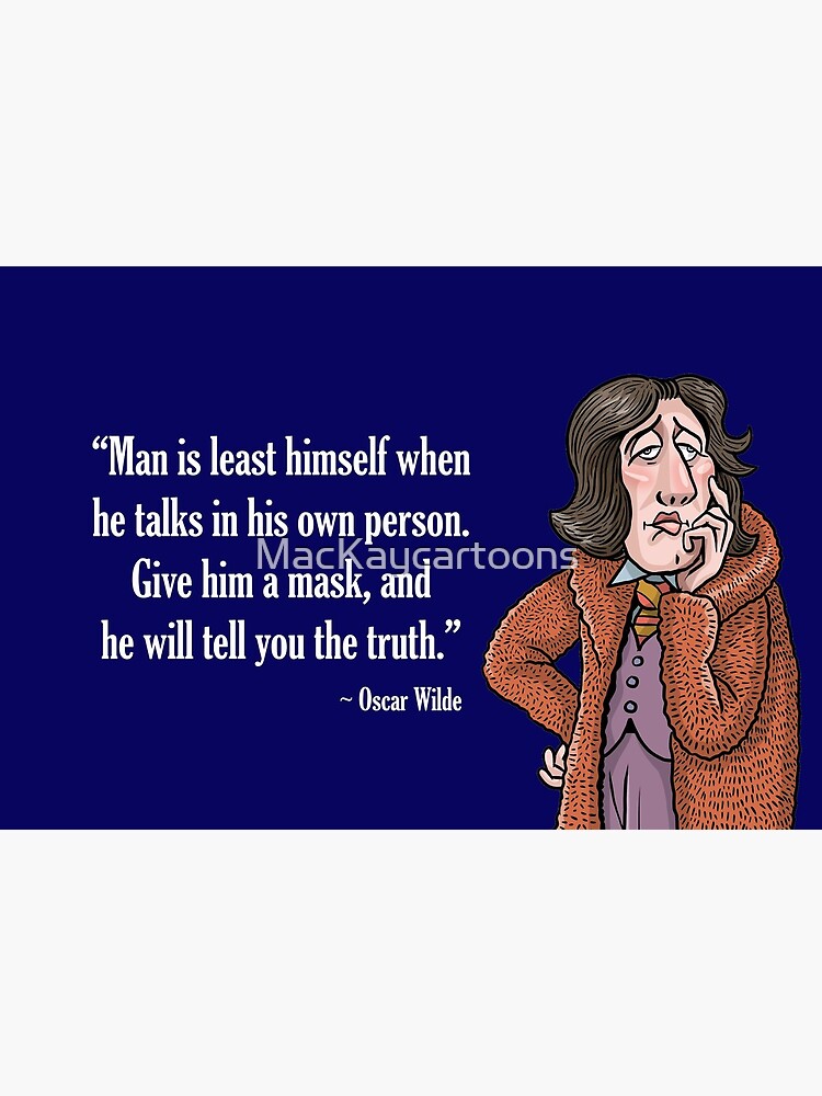 Oscar Wilde by MacKaycartoons