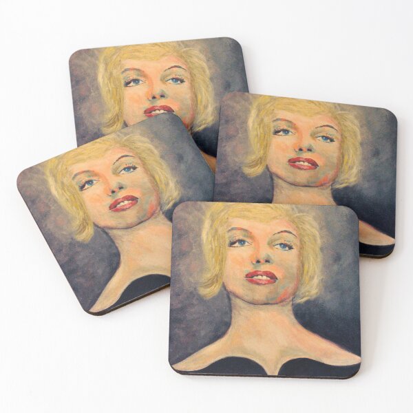 Item preview, Marilyn - Acrylic on Canvas designed and sold by Vizual Dreamer.