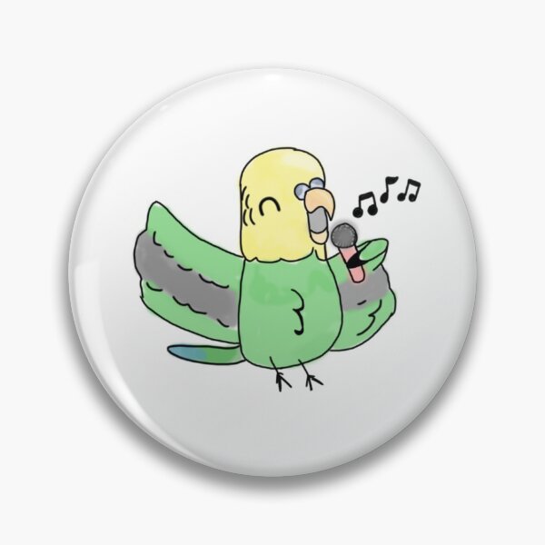 Item preview, Singing Budgie designed and sold by kanna1.