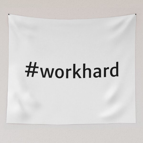 Item preview, hashtag work hard   - Hustle quotes designed and sold by Inspirationmotivation.