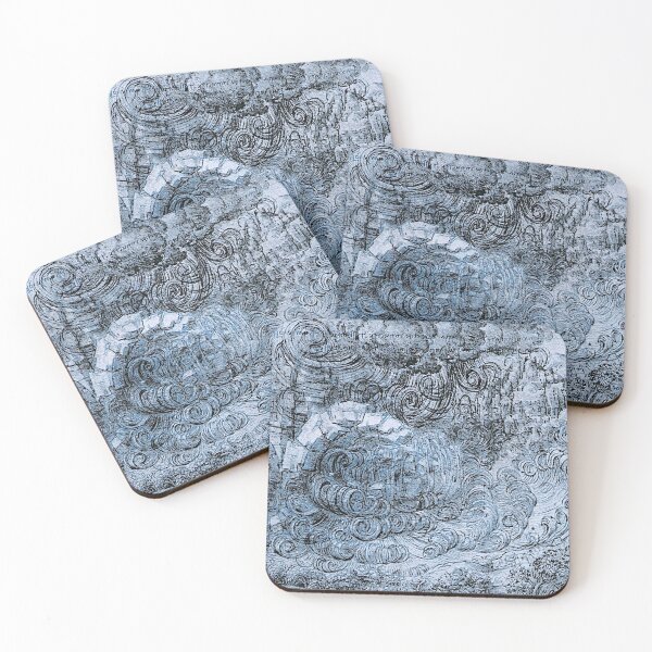 Item preview, DaVinci - rocks and water in the storm designed and sold by ForgottenArts.