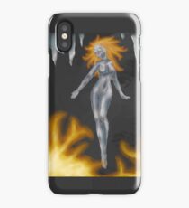 Fire and Ice Goddess iPhone Case