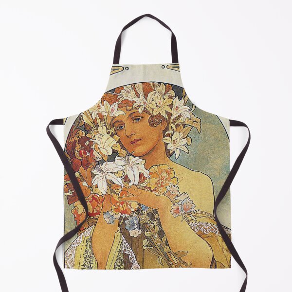 Item preview, Flor - Alphonse Mucha - 1897 designed and sold by CJET.
