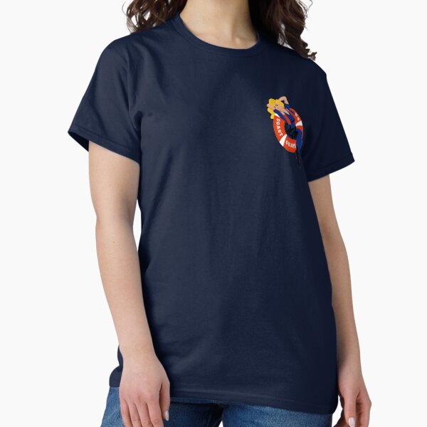 Item preview, Coast Guard Lifering Blonde Pinup designed and sold by AlwaysReadyCltv.