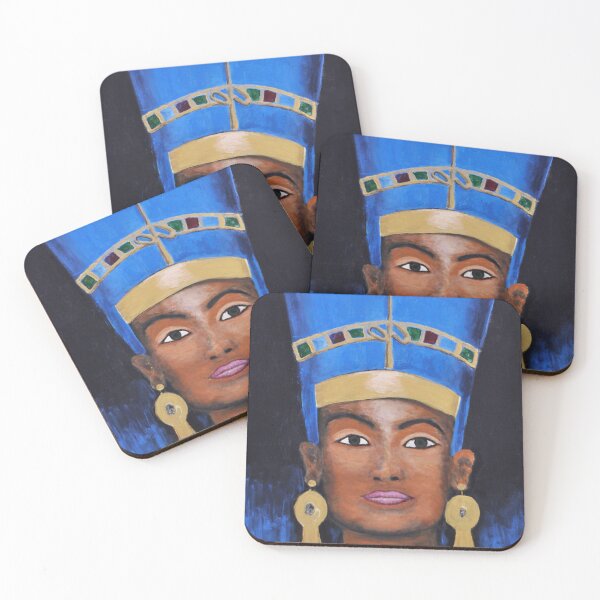 Item preview, Nefertiti - Acrylic on Canvas designed and sold by Vizual Dreamer.