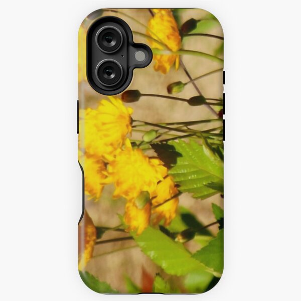 Golden Wildflowers iPhone Tough Case