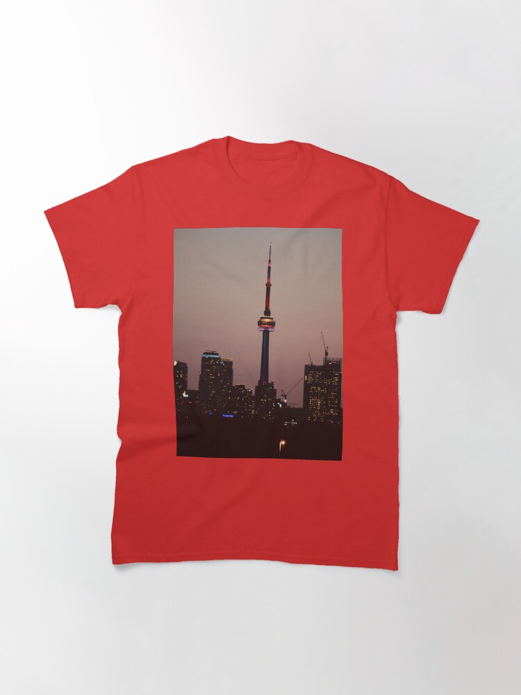 Alternate view of Toronto by Night By Yannis Lobaina Classic T-Shirt
