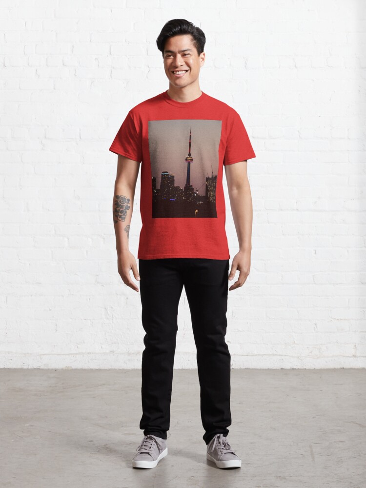 Alternate view of Toronto by Night By Yannis Lobaina Classic T-Shirt