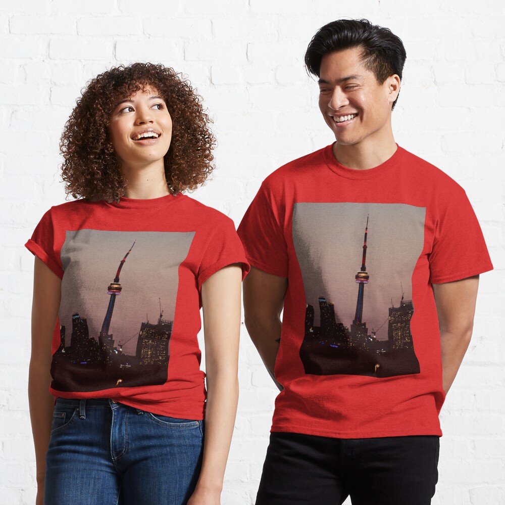 Toronto by Night By Yannis Lobaina Classic T-Shirt