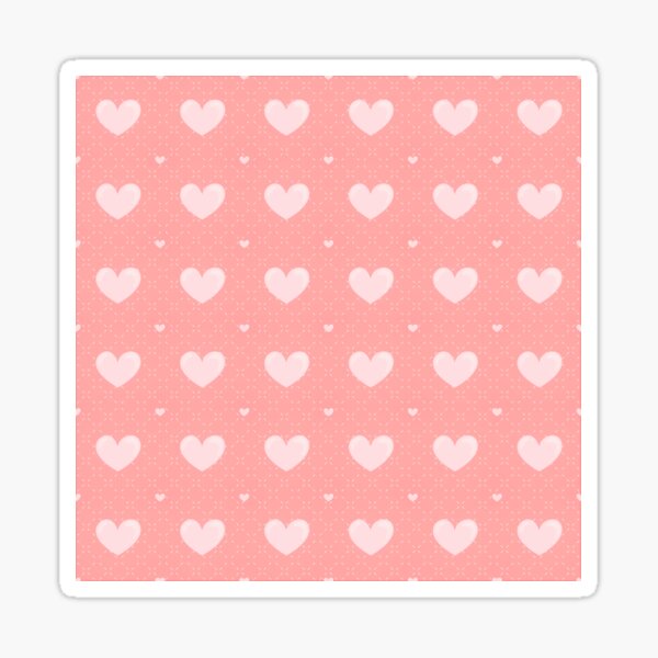 Creative Converting 328263 Pegatinas de emoji de corazones rosados y rojos,  multicolor