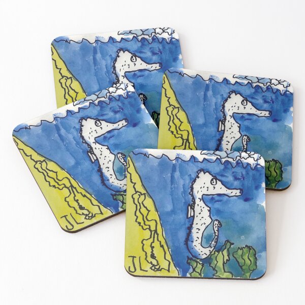 Item preview, 'Seahorses need water too' by Jude Limberiou  6 years old  Australia designed and sold by WaterProject.