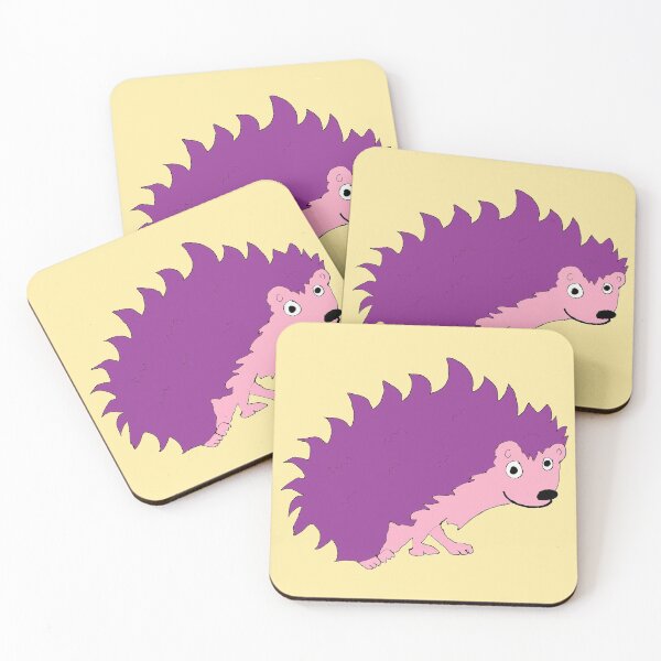Item preview, Purple and Pink Hedgehog designed and sold by TerriblyTina.