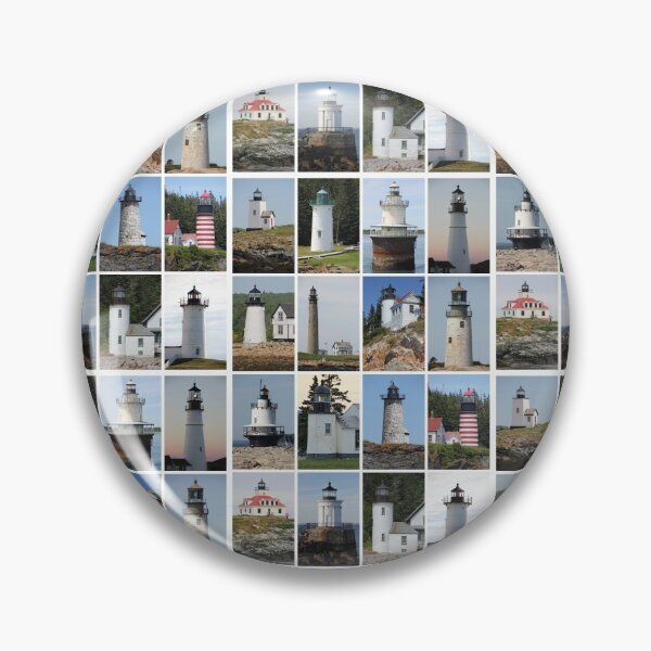Item preview, Lighthouses of Maine designed and sold by Autumn Seas Photography.