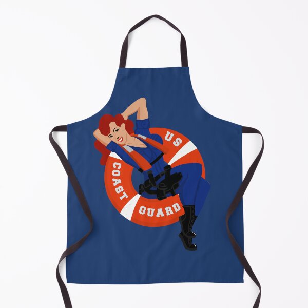 Item preview, Coast Guard Lifering Red Pinup designed and sold by AlwaysReadyCltv.