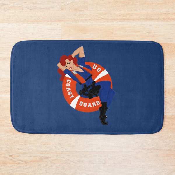 Item preview, Coast Guard Lifering Red Pinup designed and sold by AlwaysReadyCltv.