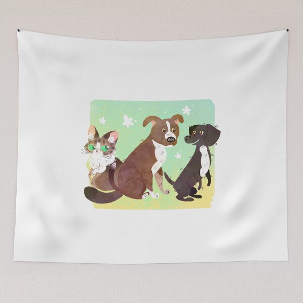 Item preview, Two Pups and a Kitty designed and sold by sunnycritters.