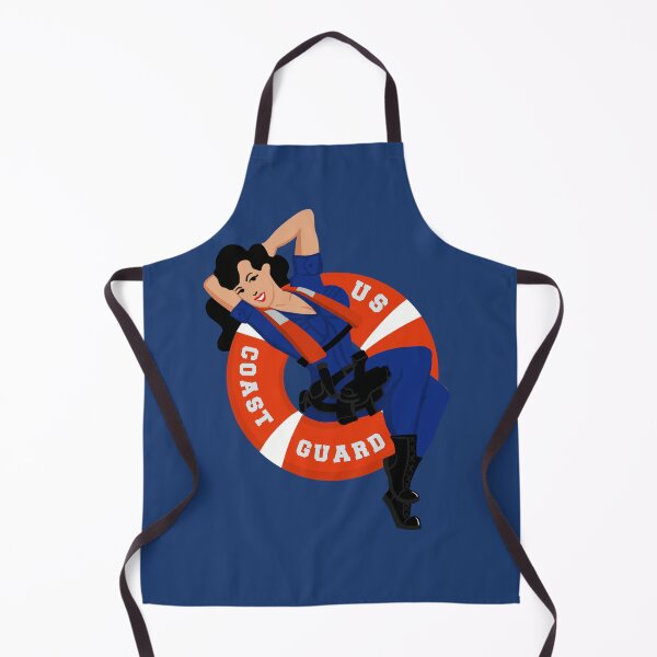 Item preview, Coast Guard Lifering Black Pinup designed and sold by AlwaysReadyCltv.